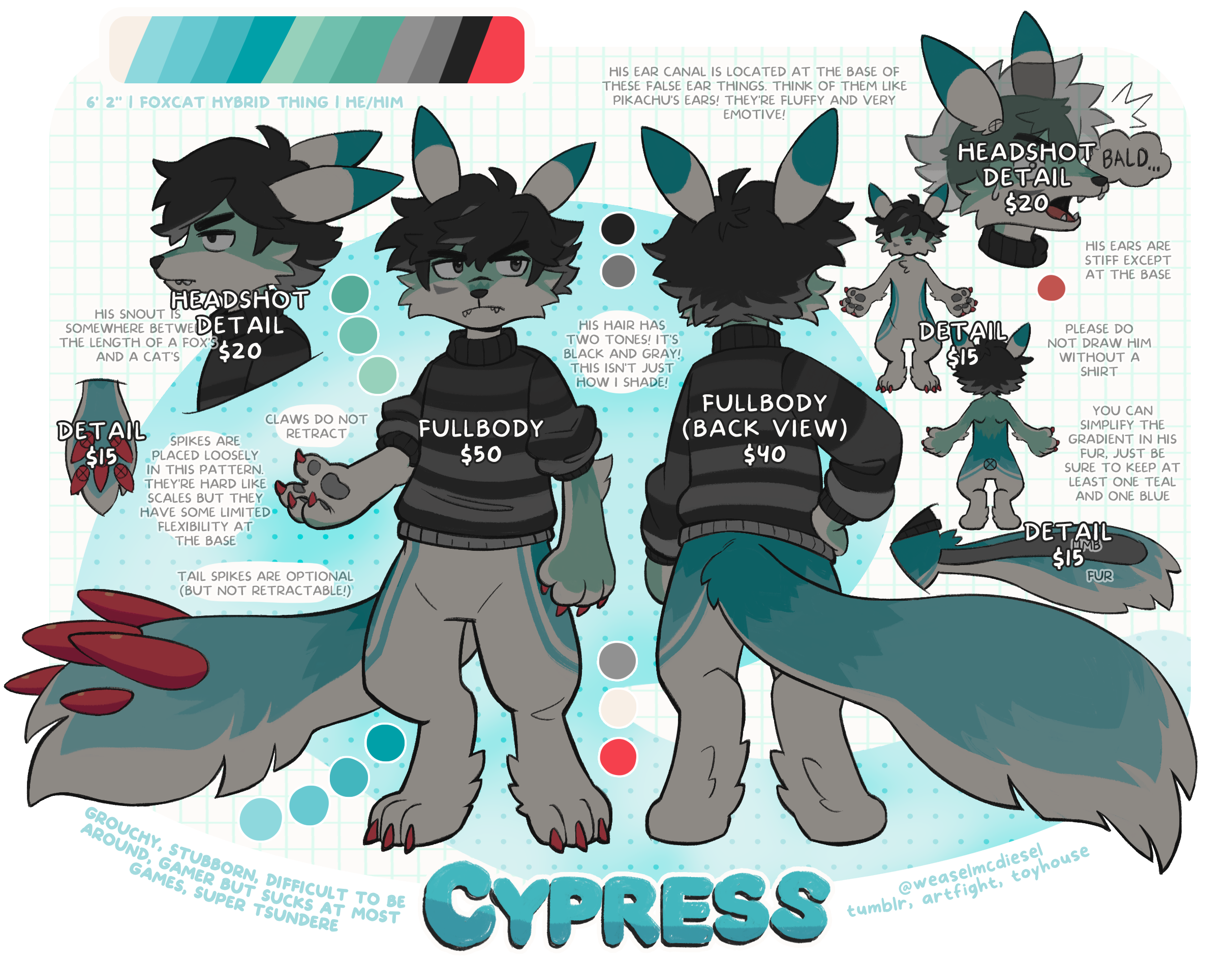 Character belongs to @Unwanted_Sweatpants on Artfight