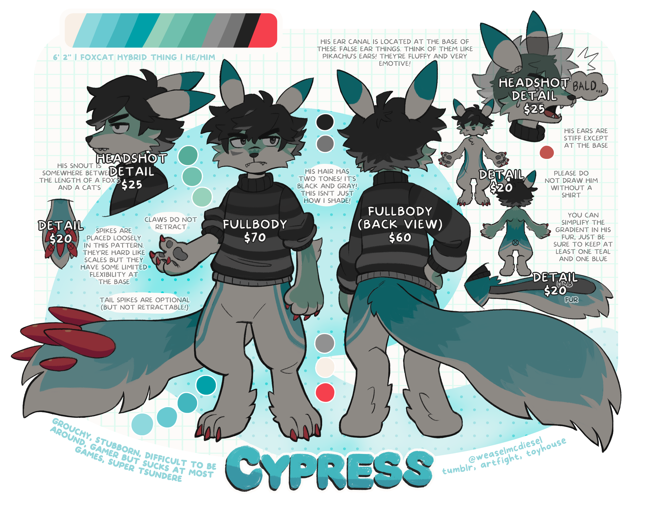 Character belongs to @Unwanted_Sweatpants on Artfight